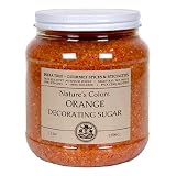 Review India Tree 70259 / India Tree Marigold Orange Decorating Sugar, 3.3 Pounds