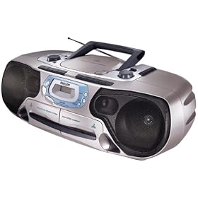 Philips AZ1605 CD Radio Cassette Recorder