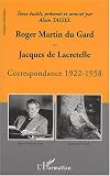 Correspondance 1922-1958