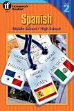 Spanish Homework Booklet, Middle School / High School, Level 2 (Spanish)