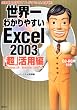 ���E��킩��₷��Excel2003�u���v���p�ҁ\Windows XP,Windows 2000�Ή�