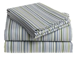 Nautica Maritime Striped Twin Fitted Sheet