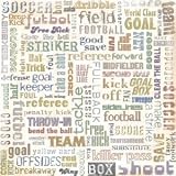 PAPER 12x12 25PK SOCCER WORDS