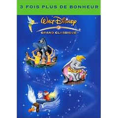 Coffret Disney 3 DVD : Le livre de la jungle 2 / Dumbo / Les Aventures de Bernard et Bianca