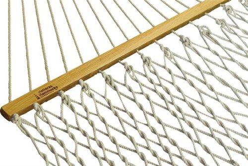 Hatteras DC-14T Large DuraCord Rope Hammock - Taupe