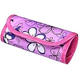 Voberry&reg; Crochet Hook Pouch Knit Crocheting Needle Case Holder Organizer Bag (B)