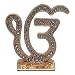 EK ONKAR for Car Dash Board (H-4 cm, With Stone Work) RS.278.00