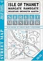 Isle of Thanet, Margate, Ramsgate, Broadstairs (Streetmaster Street Maps)