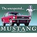 Desperate Enterprises Ford Mustang Collectible Metal Sign