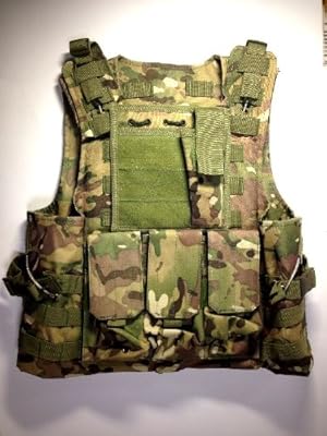 タクティカル ベスト (マルチカモ) サバゲー 装備