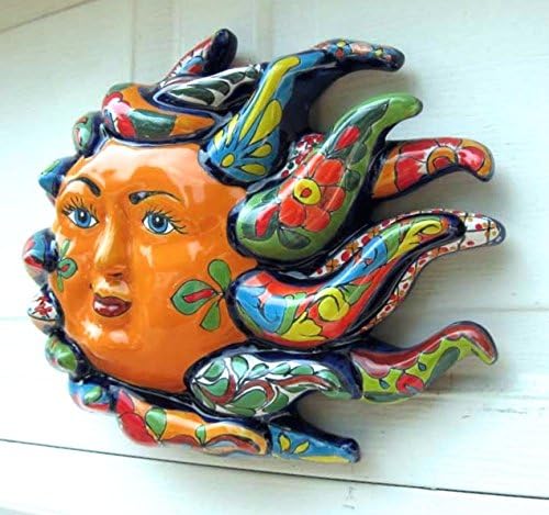 Windy Sun Wall Sculpture 18" wide