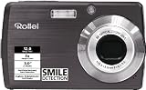 Rollei Compactline 200 Digitalkamera (12 Megapixel, 3-fach opt. Zoom, 7,6 cm (3 Zoll) Display) titan - 
