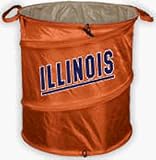 Illinois Fighting Illini Collapsible Trash Can (Doubles as Cooler and Laundry Hamper)