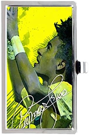 Neymar Jr Brazil Cartoon Unique Stainless Steel Tablet Pill Box Holder Medicine Storage Organizer Case Container