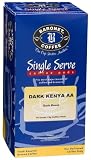 Baronet Coffee French Roast Kenya Aa Mega Coffee Pods, 16-Count Boxes (Pack of 4)