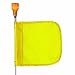 Flagstaff FS10 Safety Flag with Light, Male Quick Disconnect Base