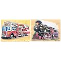 Melissa& Doug Train and Fire Truck Sound Puzzles