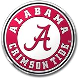 NCAA Alabama Crimson Tide Die Cut Color Automobile Emblem