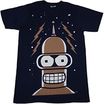 Futurama Big Bender Mens Slim Fit T-Shirt
