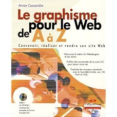 Le graphisme pour le Web de  A � Z (1C�d�rom)