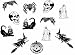 HALLOWEEN Unmounted Rubber Stamp Set