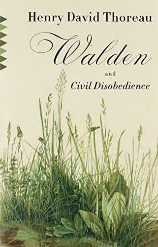 walden  civil disobedience vintage classics