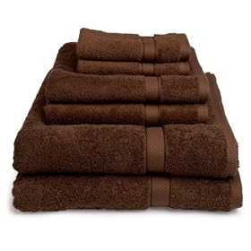 Pike Street 100% Egyptian Cotton 725-Gram 6-Piece Towel Set