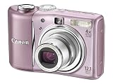 Canon PowerShot A1100 IS Digital Camera -Pink (12.1 MP, 4x Optical Zoom) 2.5 inch LCD