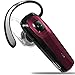 Masentek Red M26 Bluetooth Headset V4.1 Wireless Earphone Handsfree Earpiece Earbud Noise Cancelling Mic for iPhone 7 Plus 6s 5s iPad Samsung Galaxy S7 Edge S6 S5 Note5 LG G5 V10 Motorola HTC Android