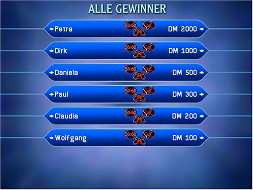 Wer wird Millionär? (Schnäppchen!)