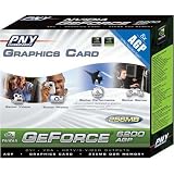 PNY GeForce 6200 256MB AGP Graphics Card VCG62256APB
