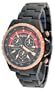 Bianci Professional Commando Series All Black IP Swiss Movement Military Style Chrongraph Watch Model 1879M2
