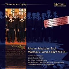 St. Matthew Passion, BWV 244: Part I: Recitative: Und da sie den Lobgesang gesprochen hatten (Evangelist, Jesus)