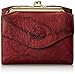 Buxton Heiress French Purse Wallet, Burgundy, One Size