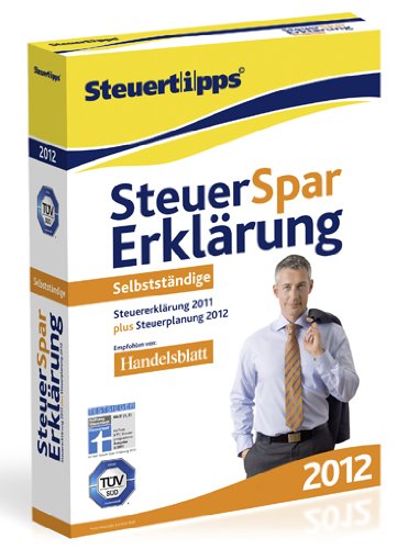 Steuer-Spar-Erklärung 2012 für Selbstständige (für Steuerjahr 2011)