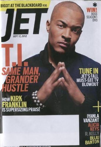 Jet Magazine September 17, 2012 T.I. Same Man, Grander Hustle
