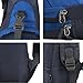 Yuhan Shoulder Sling Backpack Men Women Chest Gym Fanny Bag Sack Satchel Outdoor (Black)