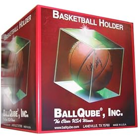  Basketball Square Display Holder 10x10x10 inch Ball Qube