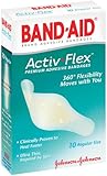 Band-aid Brand Adhesive Bandages Activ-Flex Regular, 10 Count Box, (Pack of 2)