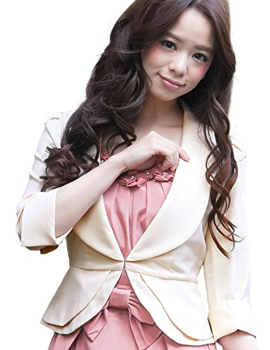 (プールヴー) PourVousワンピース ドレス パーティードレス フォーマルドレス ミセス フォーマルワンピース お呼ばれ 結婚式 二次会 披露宴 大きい 大きいサイズ 七分袖 七分丈 ボレロ シフォン 1695