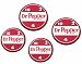 4 Dr Pepper Range Top Burner Covers