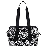 All Rounder SMALL Fleur Black Reisenthel Doctor Bag Satchel