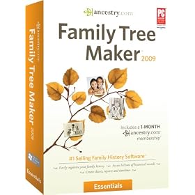 Click here to buy Family Tree Maker 2009 Essentials by Encore.