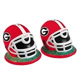 NCAA University of Georgia Helmet Salt and Pepper Shakers