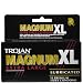 Trojan Magnum XL Lubricated Premium Latex Condoms 12 ct (Quantity of 3)