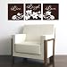 Live Laugh Love Flower Vinyl Wall Decal Sticker Art-Home Décor-Blue