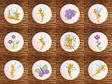 SET (12) TINKERBELL TINKER BELL DRESSER DRAWER PULLS KNOBS