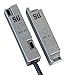 Omron Scientific Technologies - 44507-3658 - 1NC Magnetically Actuated Safety Interlock Switch, M12 Connector, 16.4 ft. Cable Length