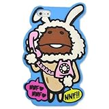 カスタムカバー シリコン フィギュア iPhone5 (白ウサギなめこ)