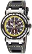 Chase-Durer Men's 224.2BY-LEA Trackmaster Pro Chronograph 2nd Edition Yellow-Stitched Leather Watch by Chase Durer